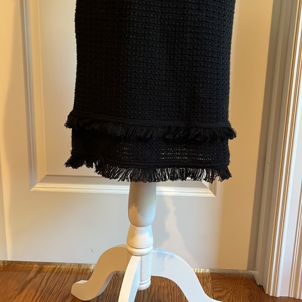 NWT J Crew black sleeveless knit sheath dress - Picture 3 of 3
